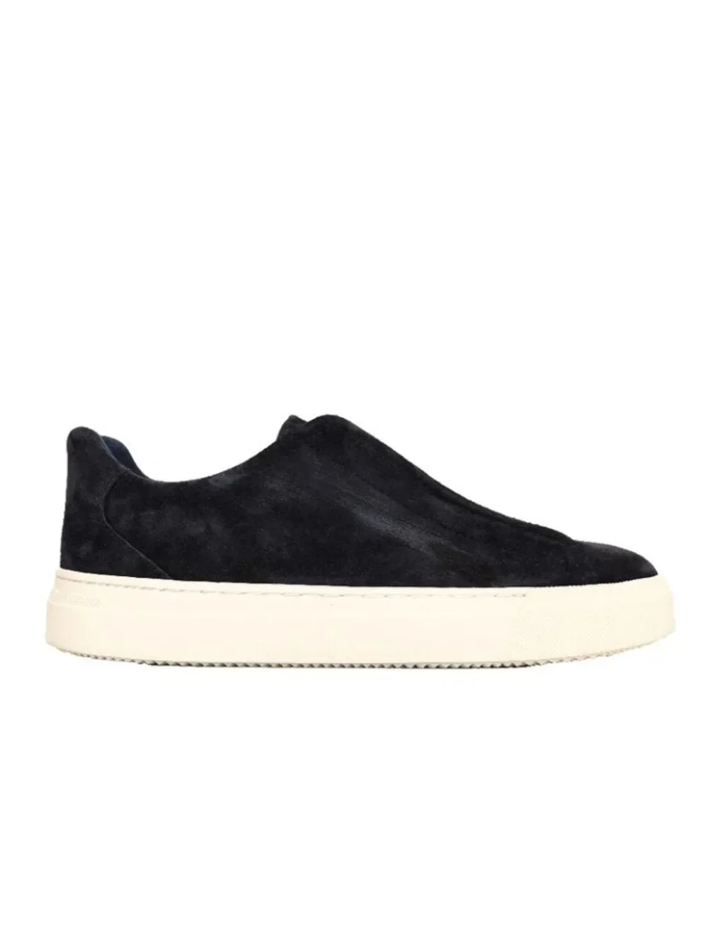 New! Vince Men's Lakewood Slip-ons Loafers Sneakers Blue Suede Sz 8.5 M DD466A